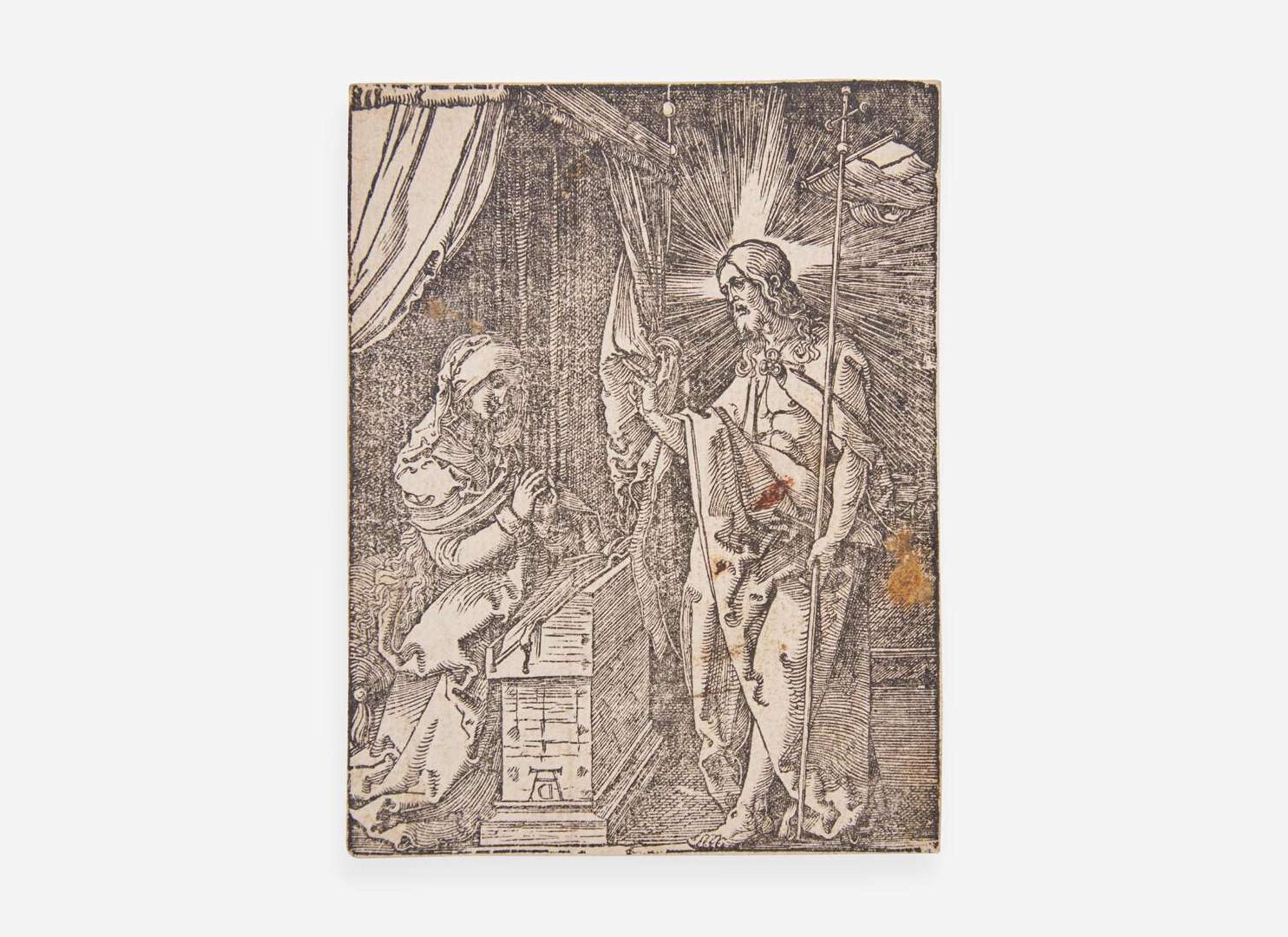 Albrecht Dürer (German, 1471–1528) - Christ Appearing to His Mother (From "The Small Passion")