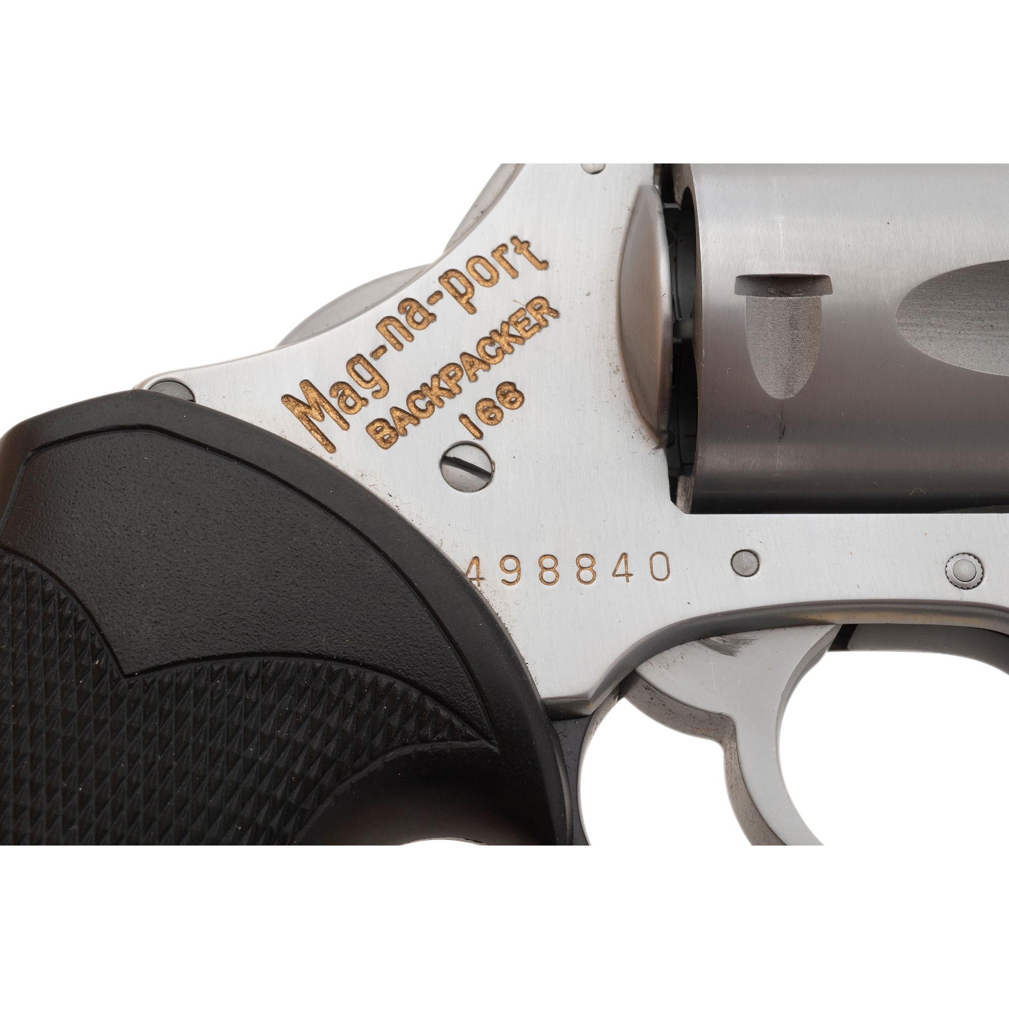 *Charter Arms Mag-na-Port Backpacker 166 Revolver in Soft Case