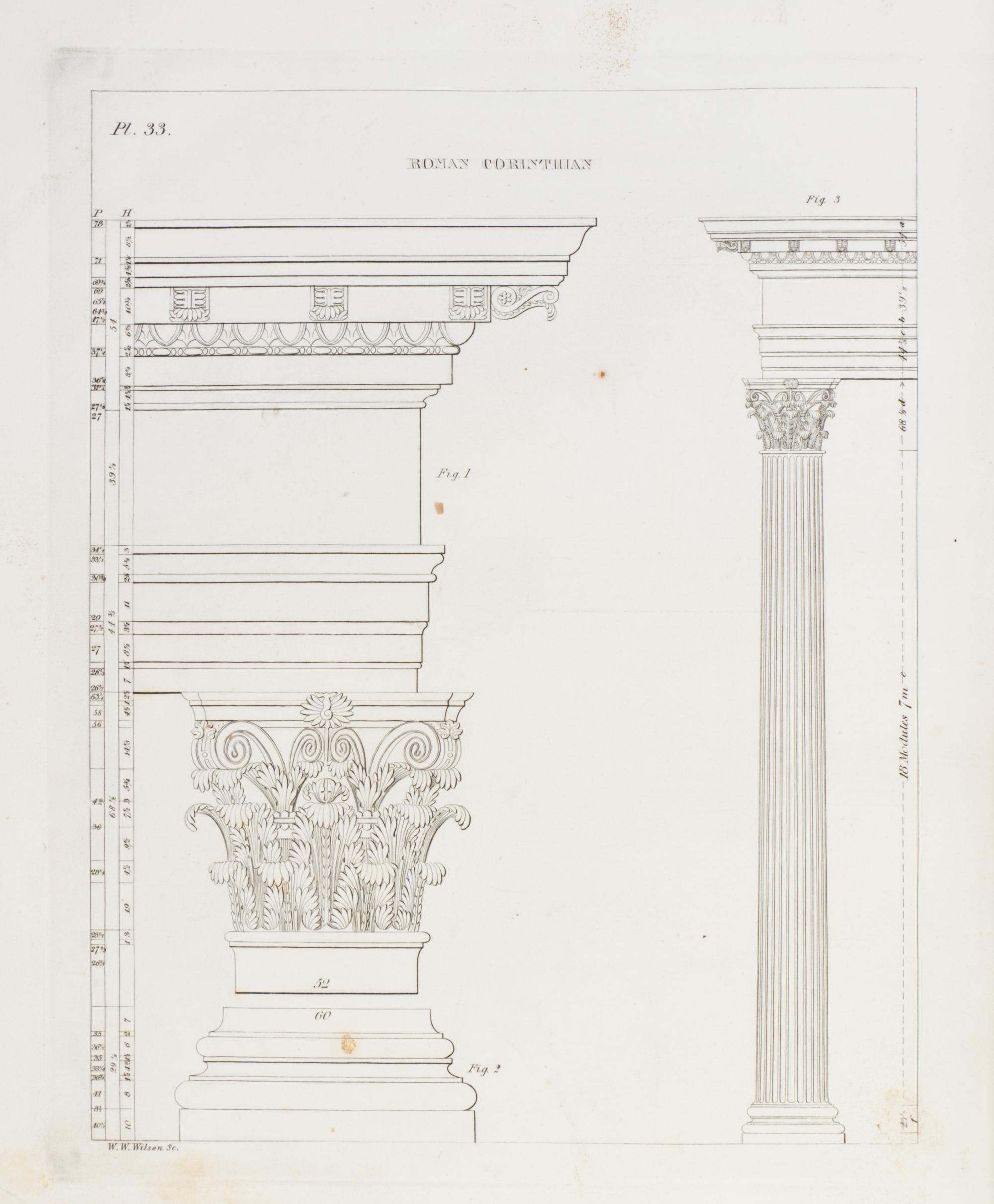 SHAW, EDWARD. Rural Architecture... Boston, 1843. First edition, with 52 plates.