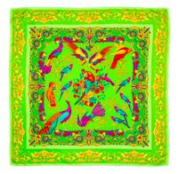 A Gianni Versace Silk Print Scarf, 35" x 35".