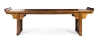 A Large Carved Hardwood Altar Table