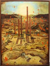 Boris Amstislavski, (Russian, 20th century), Broken Time Machine, 1992