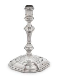 A George II Silver Candlestick