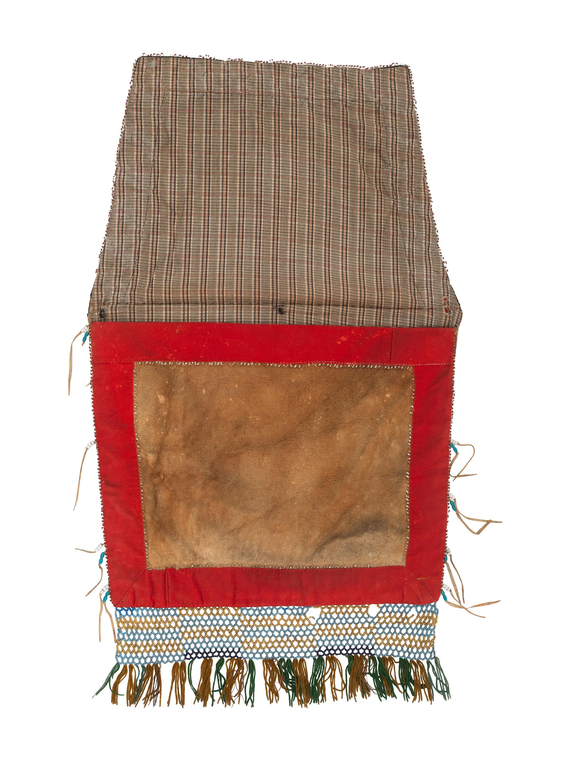 Athapaskan Beaded Moose Hide Sled Bag