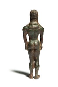 A Greek Bronze Kouros