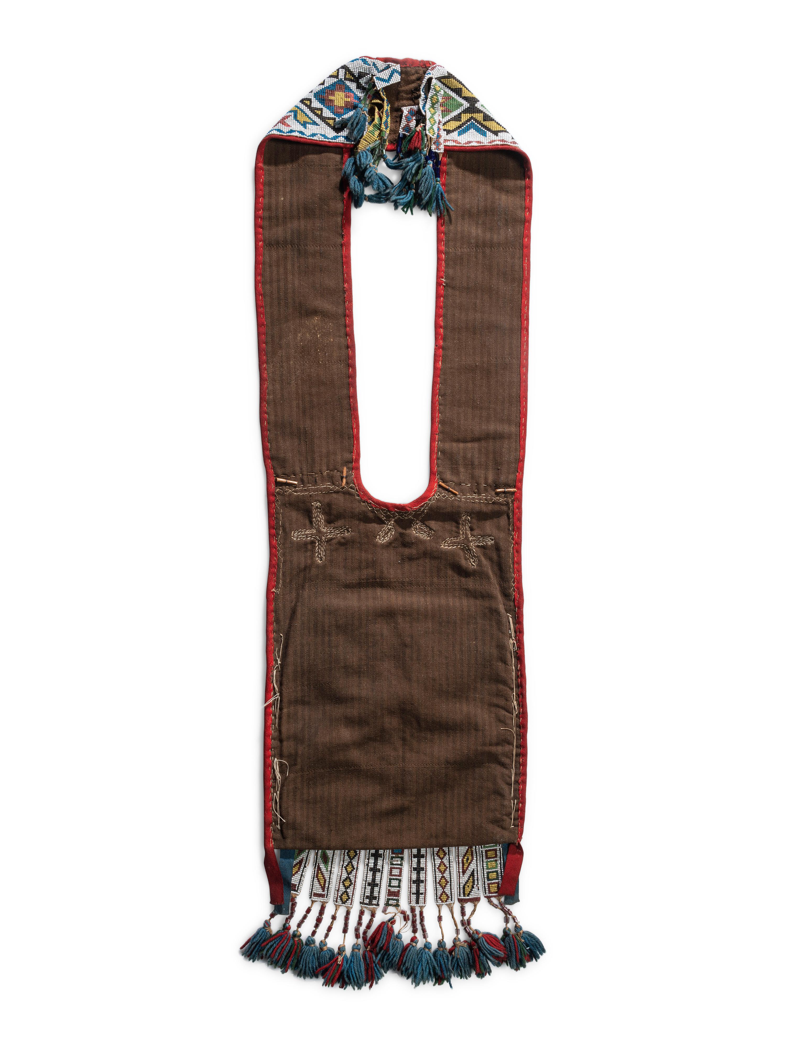 Anishinaabe Loom-Beaded Bandolier Bag