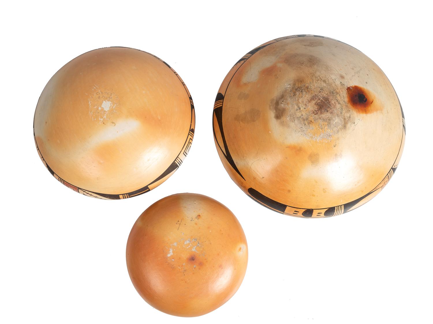 Hopi Pottery Nesting Bowls