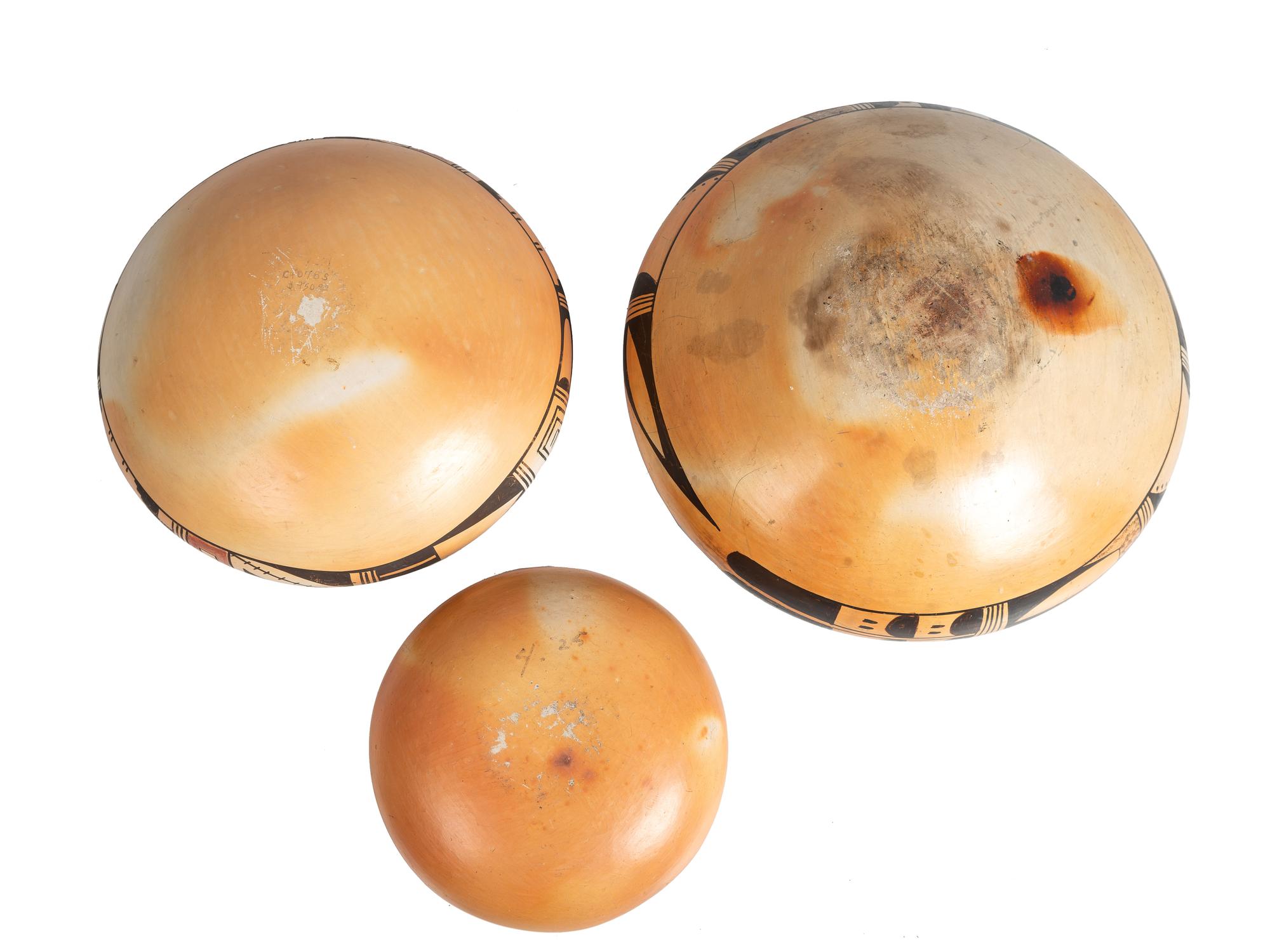 Hopi Pottery Nesting Bowls