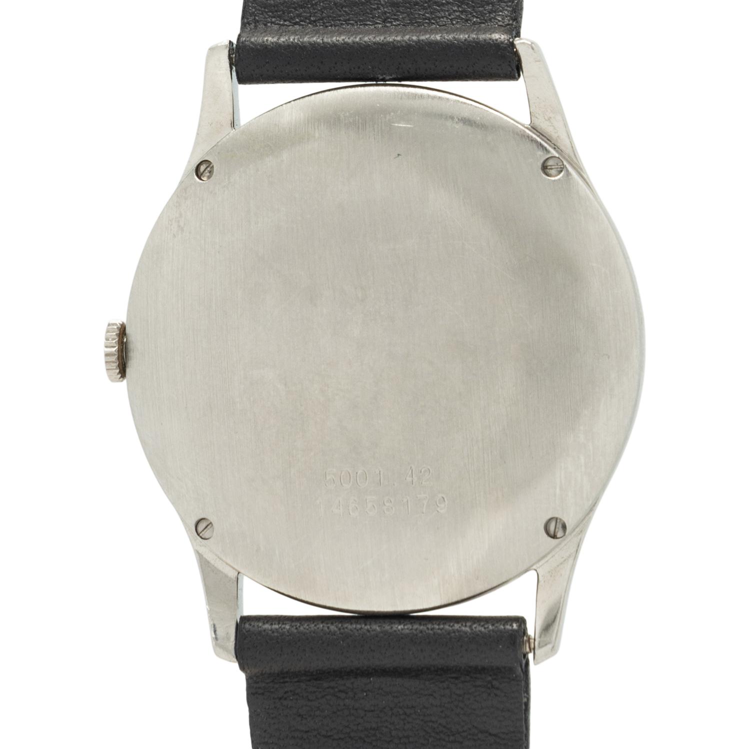 JAEGER-LECOULTRE, STAINLESS STEEL WATCH WITH DATE AND JLC BUCKLE