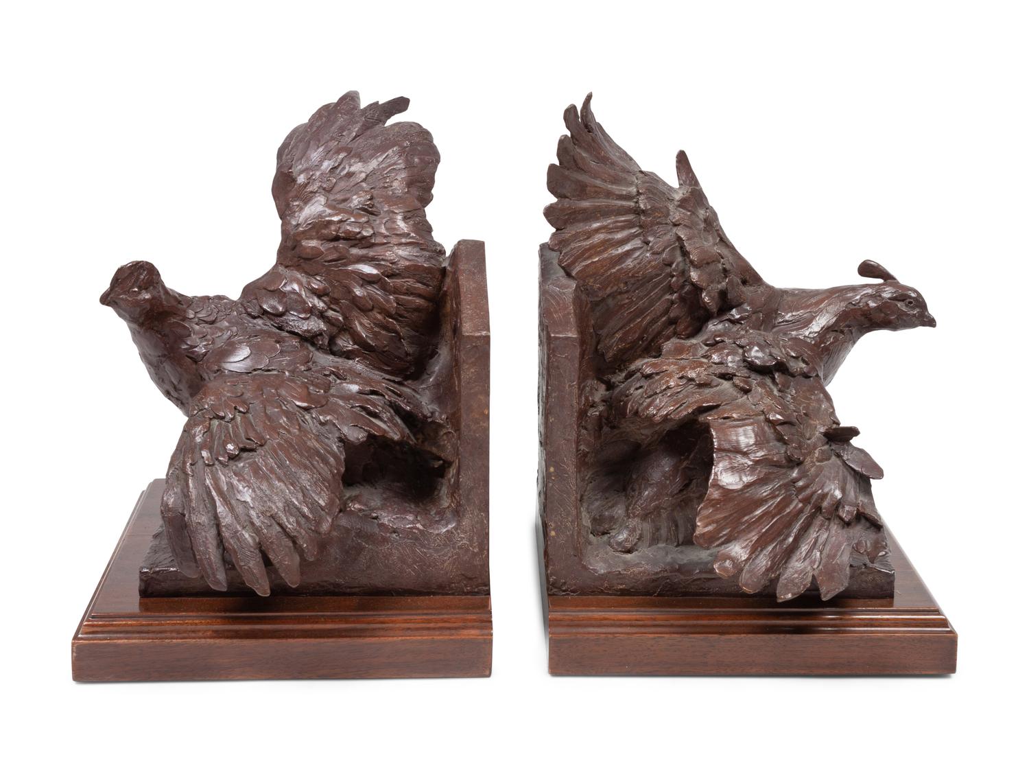 Pair of Partridge Bookends, edition 3/65