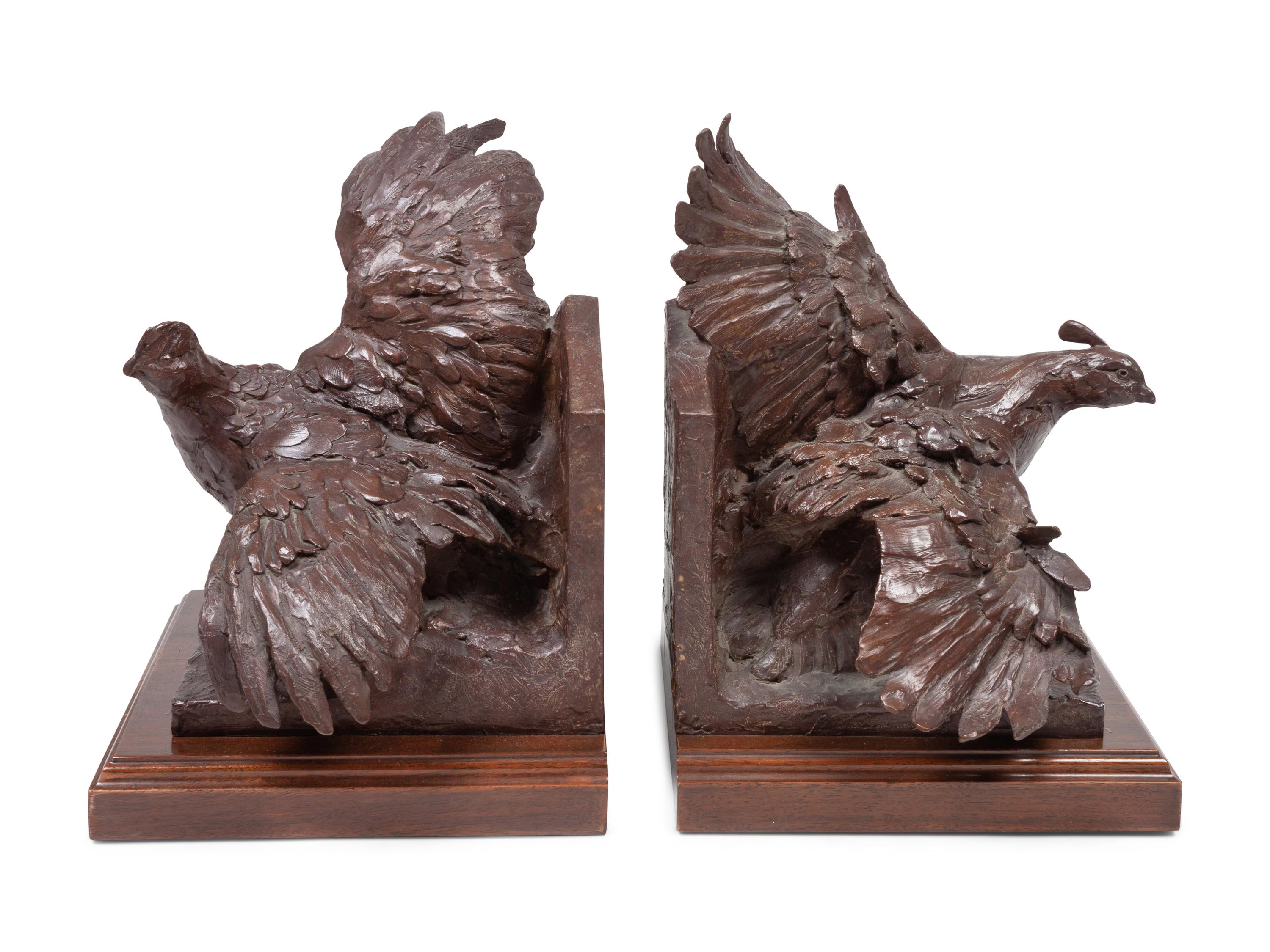 Pair of Partridge Bookends, edition 3/65