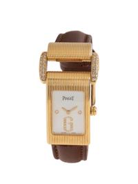 PIAGET, REF. 5322 18K YELLOW GOLD 'MISS PROTOCOLE' WRISTWATCH