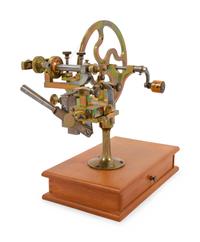 A Brass and Steel Watch Maker's Rounding Up Tool