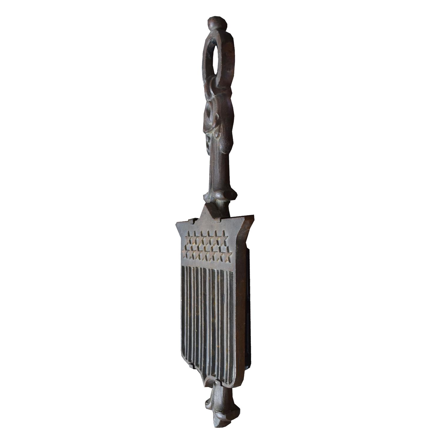 A Set of Three Bronze Balusters from the Chicago Federal Building 7" W x 2" D x 21" H — United States, Circa 1898