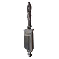 A Set of Three Bronze Balusters from the Chicago Federal Building 7" W x 2" D x 21" H — United States, Circa 1898