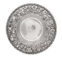 An American Silver Center Bowl