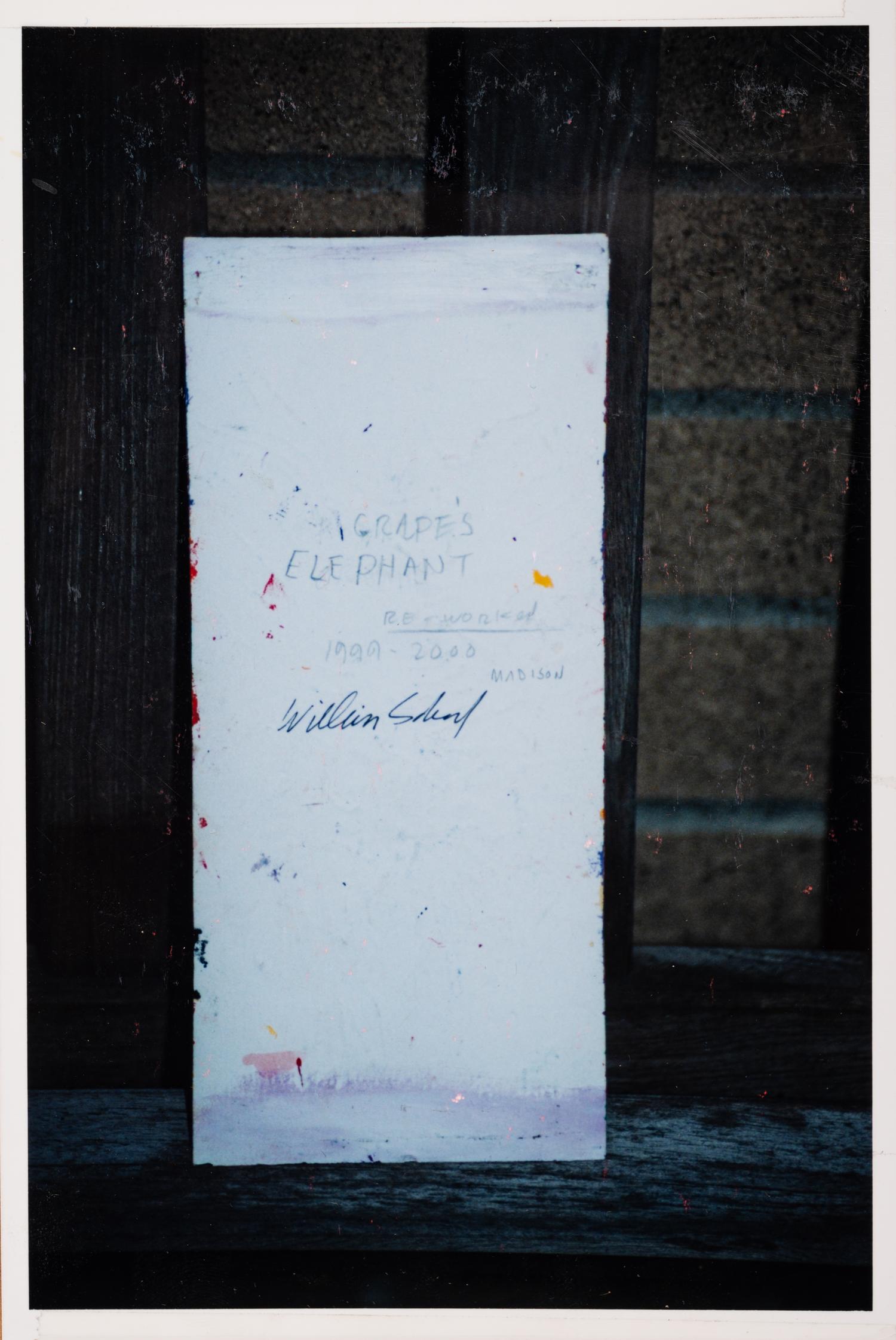 Vegetable Oracle, Grape's Elephant, A Tryst of Ulnas, Untitled, Lung Prisoner, Coronation of the Moth and Spinal Task, c. 1999-2002 (a group of 7 works)