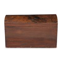 A Federal Grain-Painted Pine Domed-Top Blanket Chest