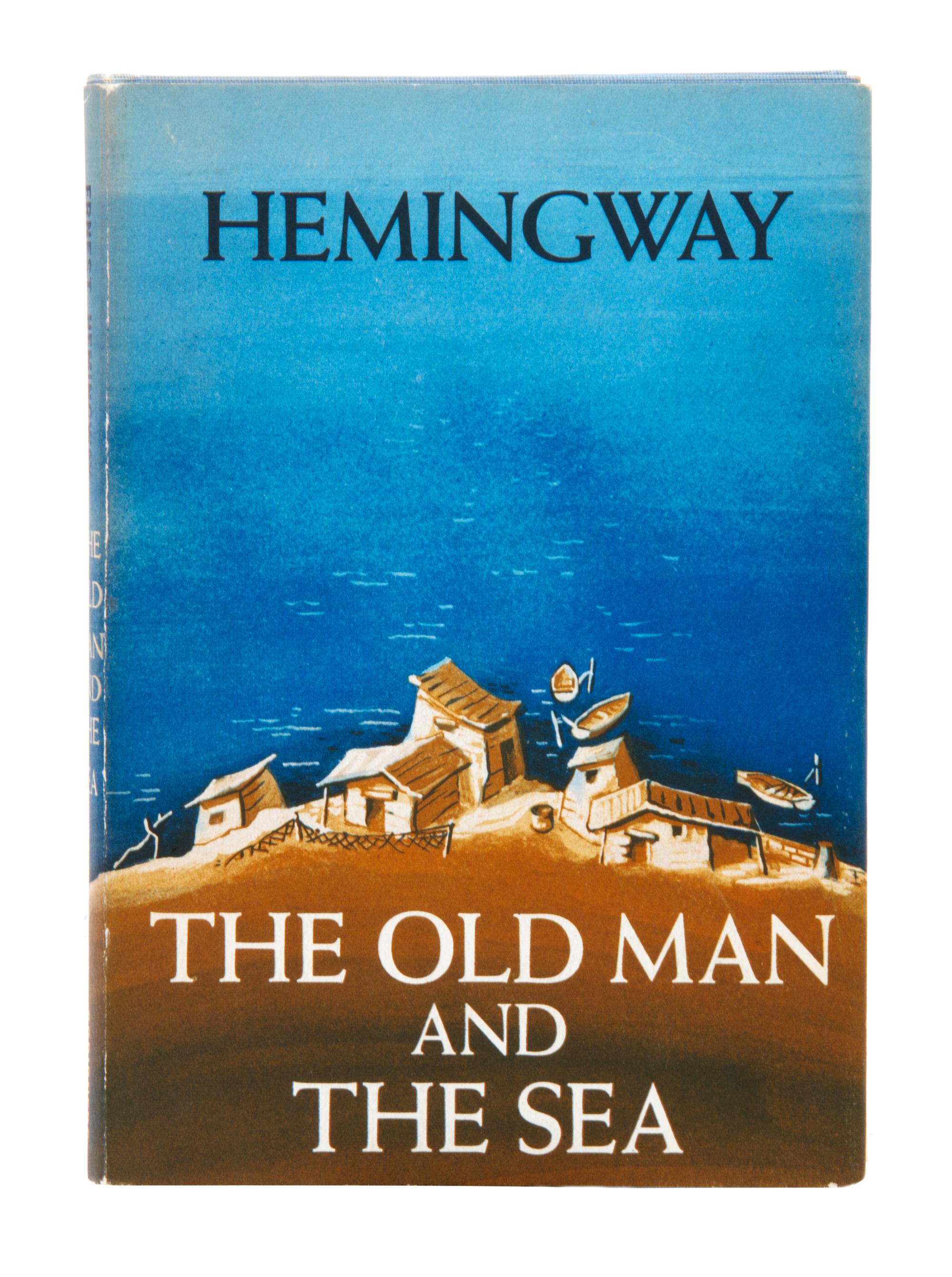 HEMINGWAY, ERNEST. The Old Man and the Sea. New York, 1952. First edition, first issue jacket.