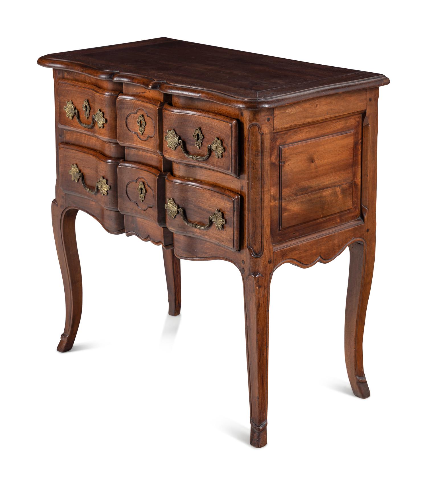 A French Provincial Walnut Small Commode