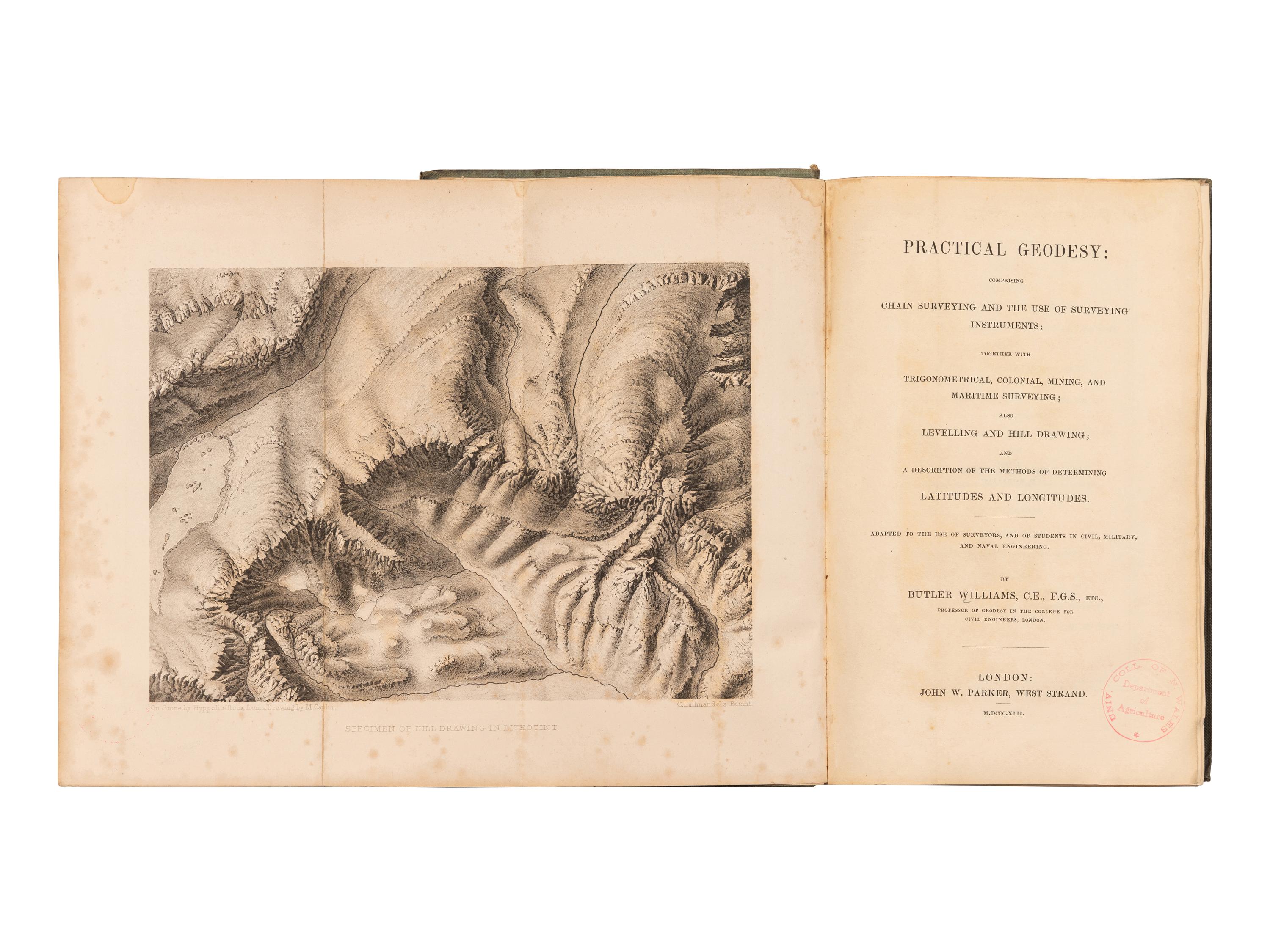[GEOLOGY]. A group of 16 works, including: