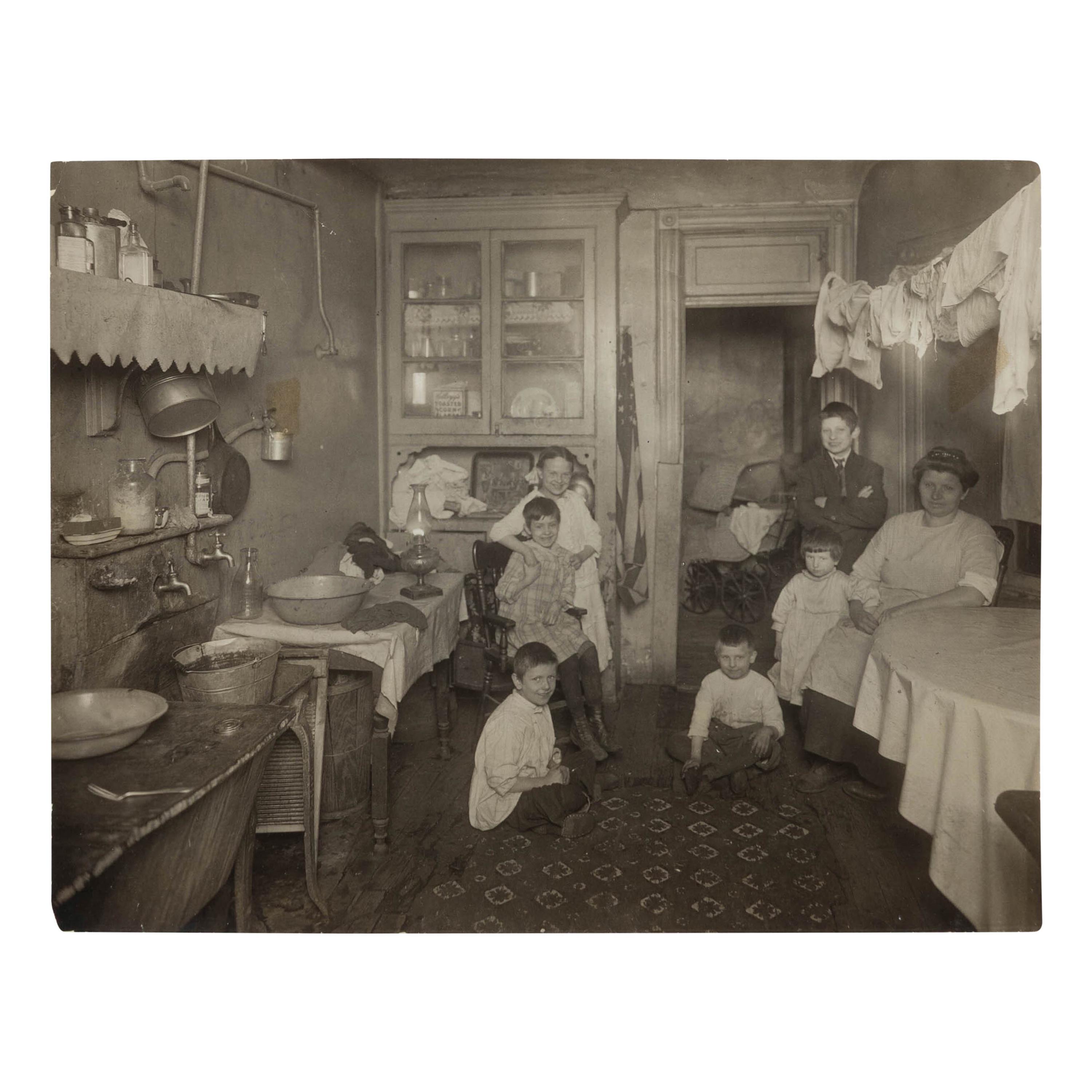 Jessie Tarbox Beals (American, 1871-1942) — Lower East Side Tenement