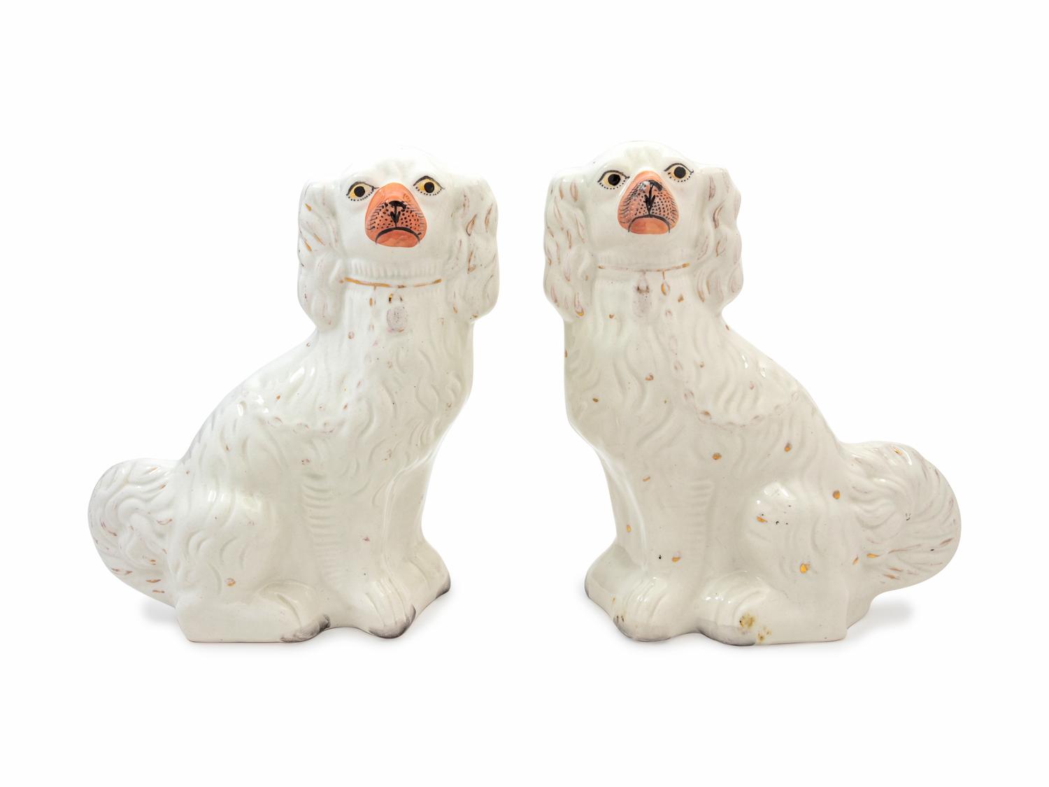 A Pair of Staffordshire Dogs