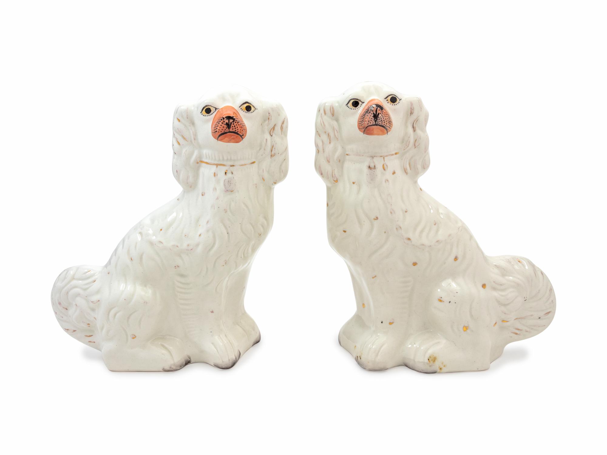 A Pair of Staffordshire Dogs