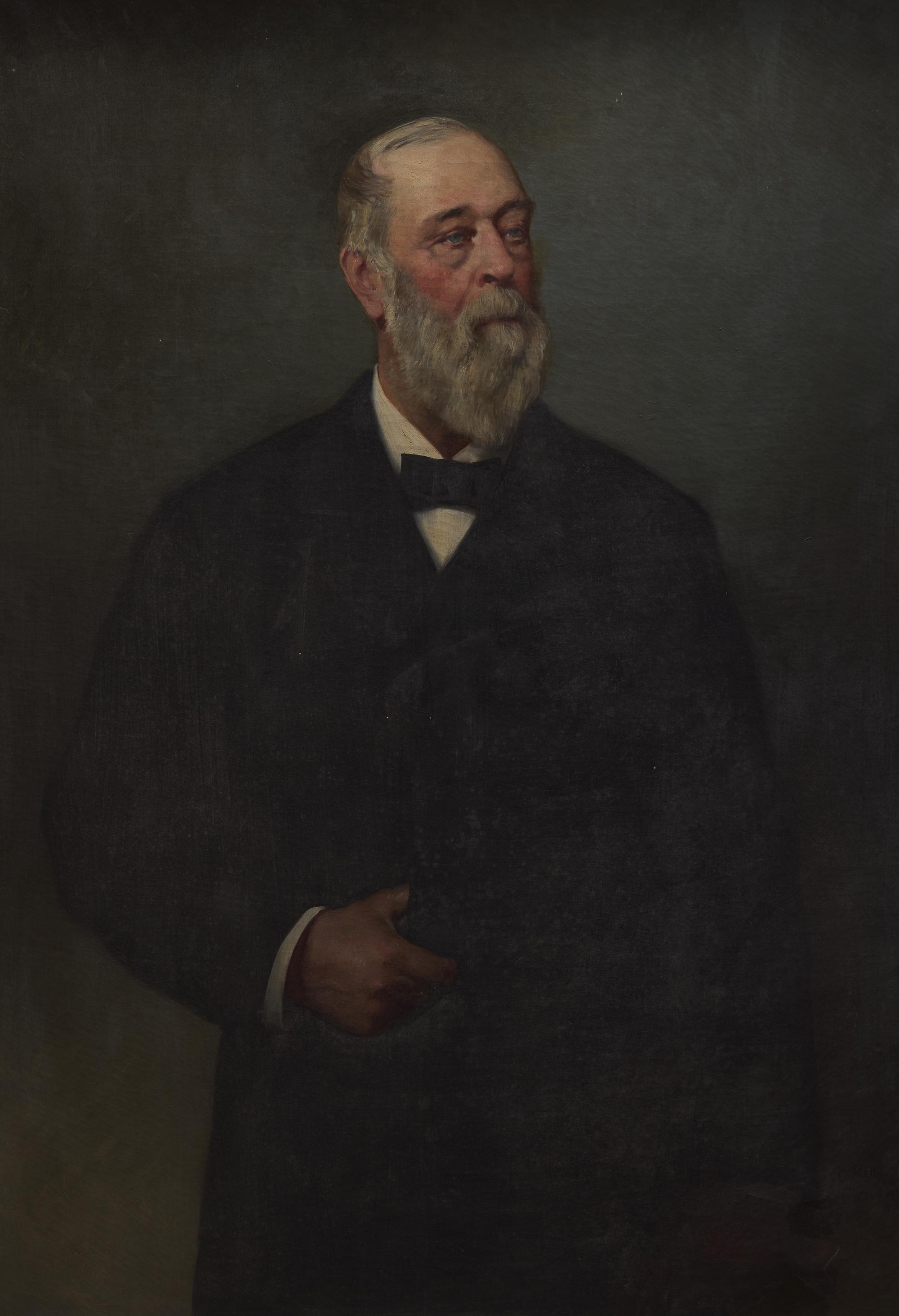 Paul Mathey (French, 1844-1929), Portrait of a Gentleman , dated "1890"