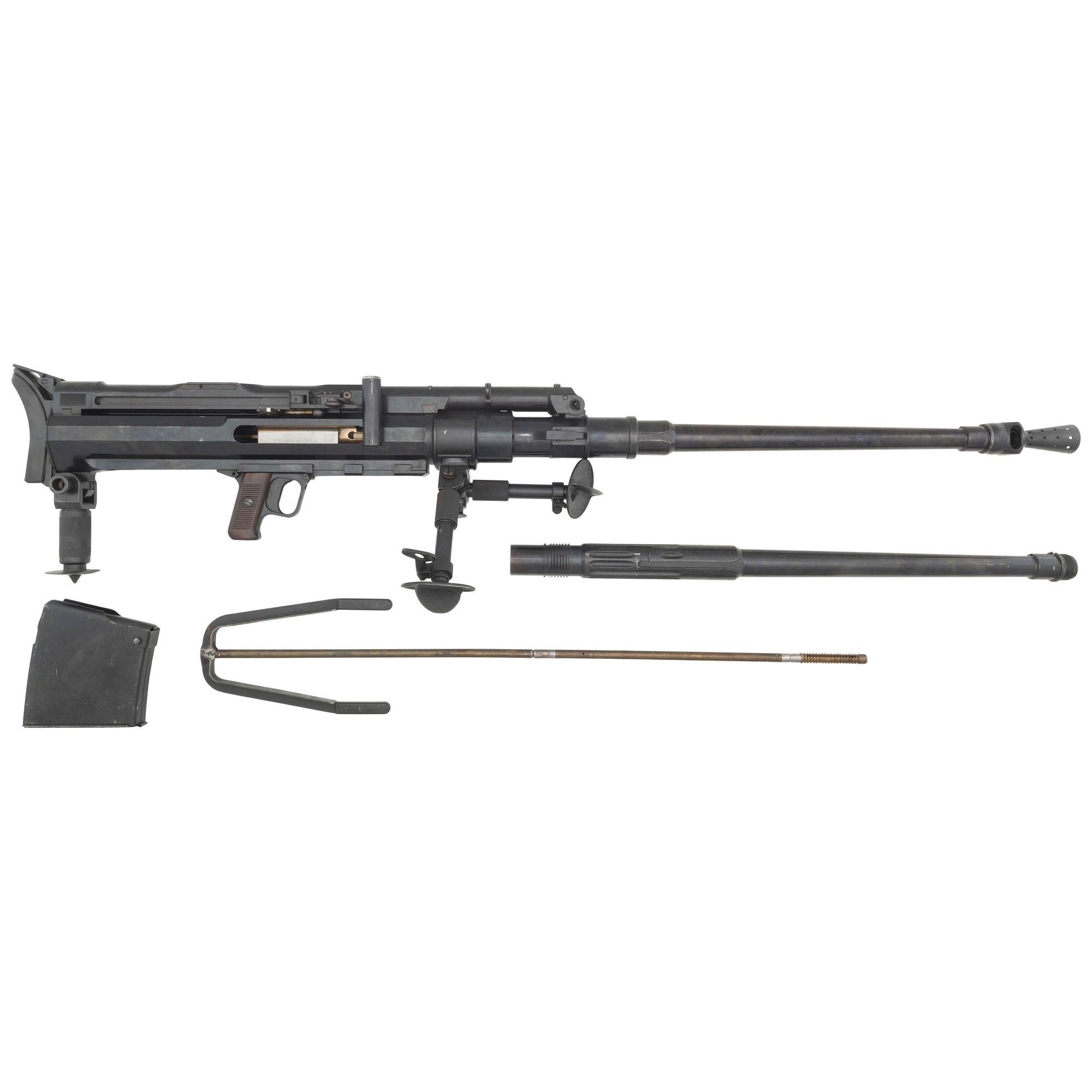 ***Finnish Issued Solothurn S18-100 (S18-154) Antitank Rifle 20mm with Spare Barrel and Crate