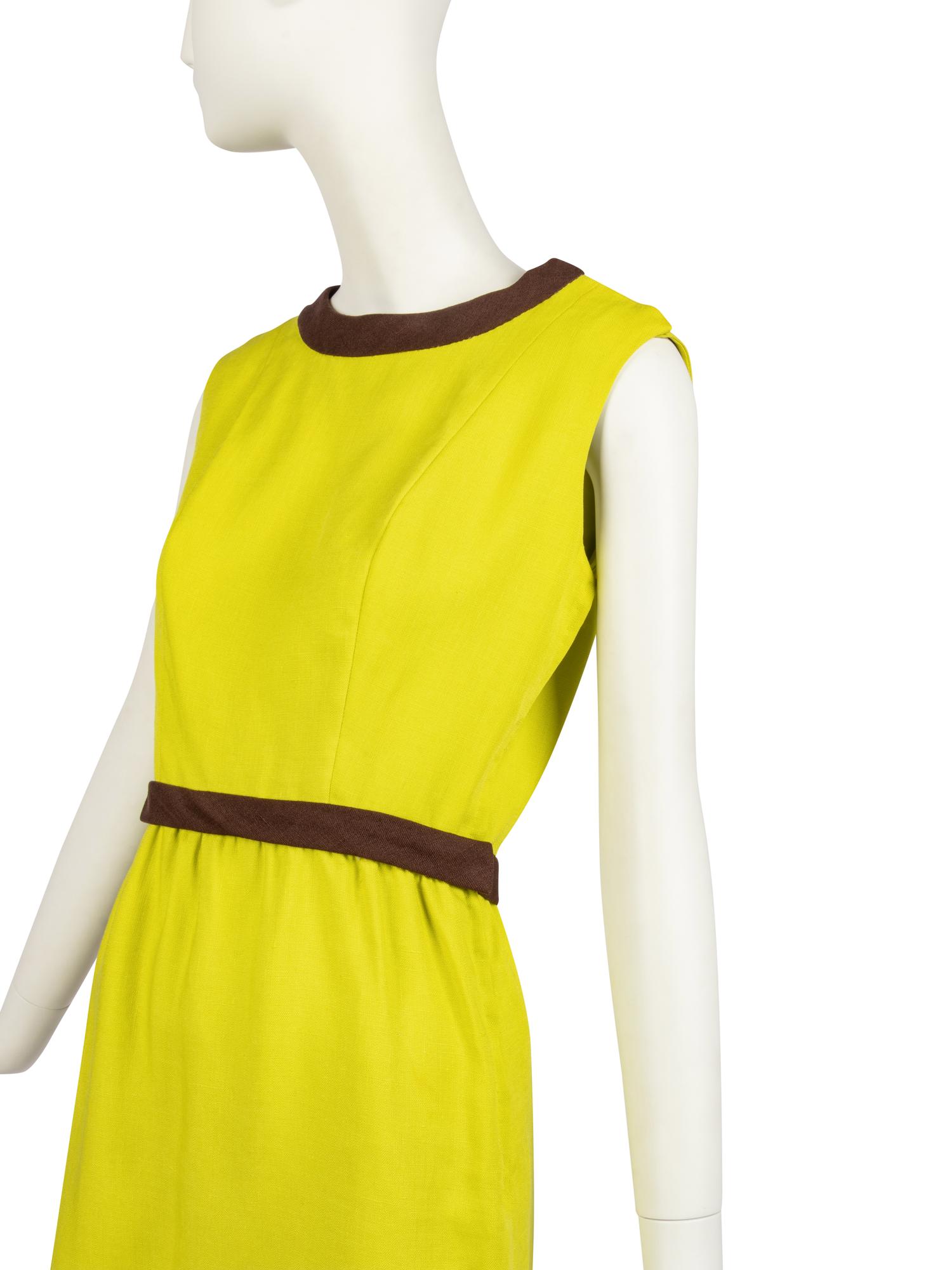 Oscar de la Renta for Jane Derby Shift Dress, 1960s