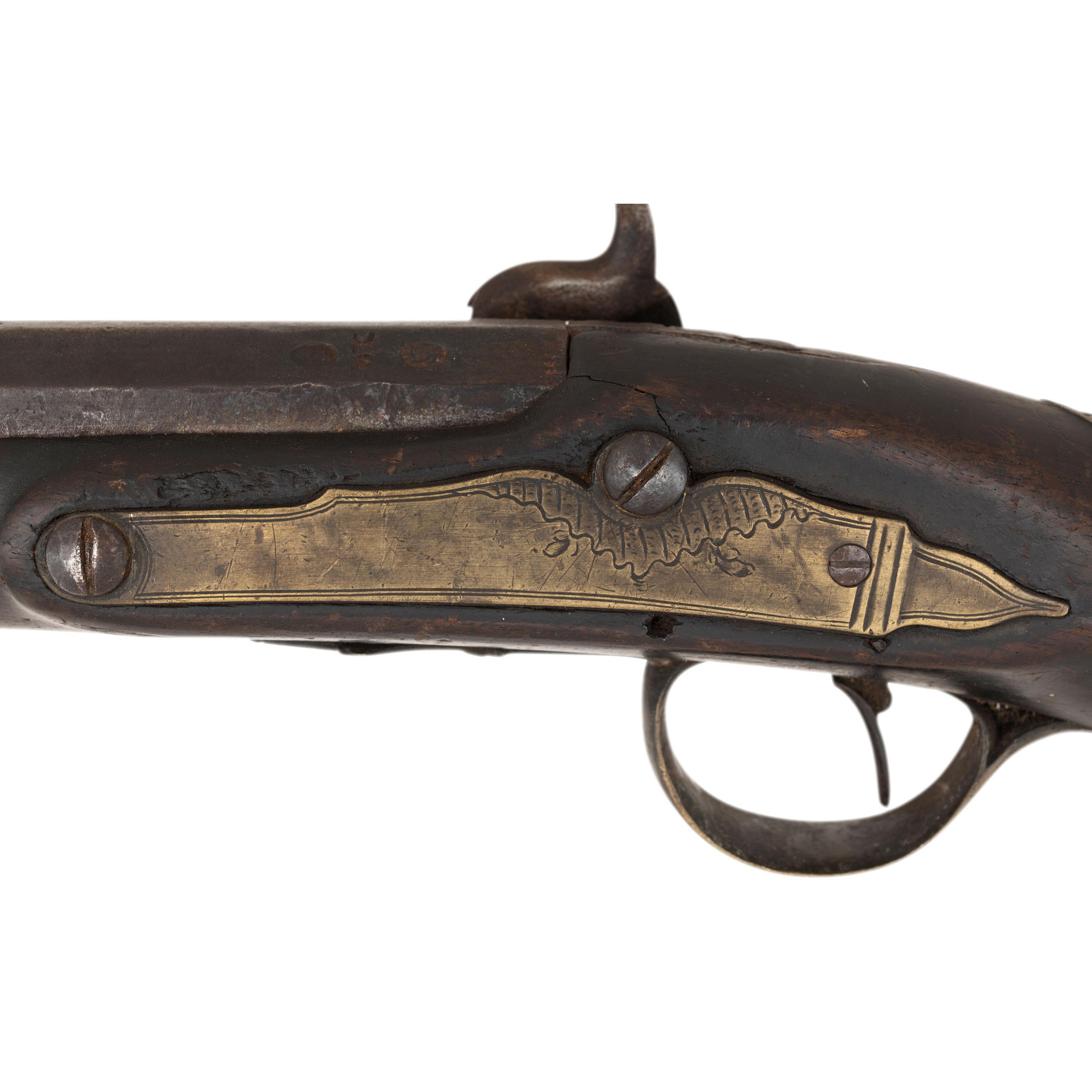 Tack Decorated Percussion Altered Northwest Chief's Grade Trade Gun by Ketland