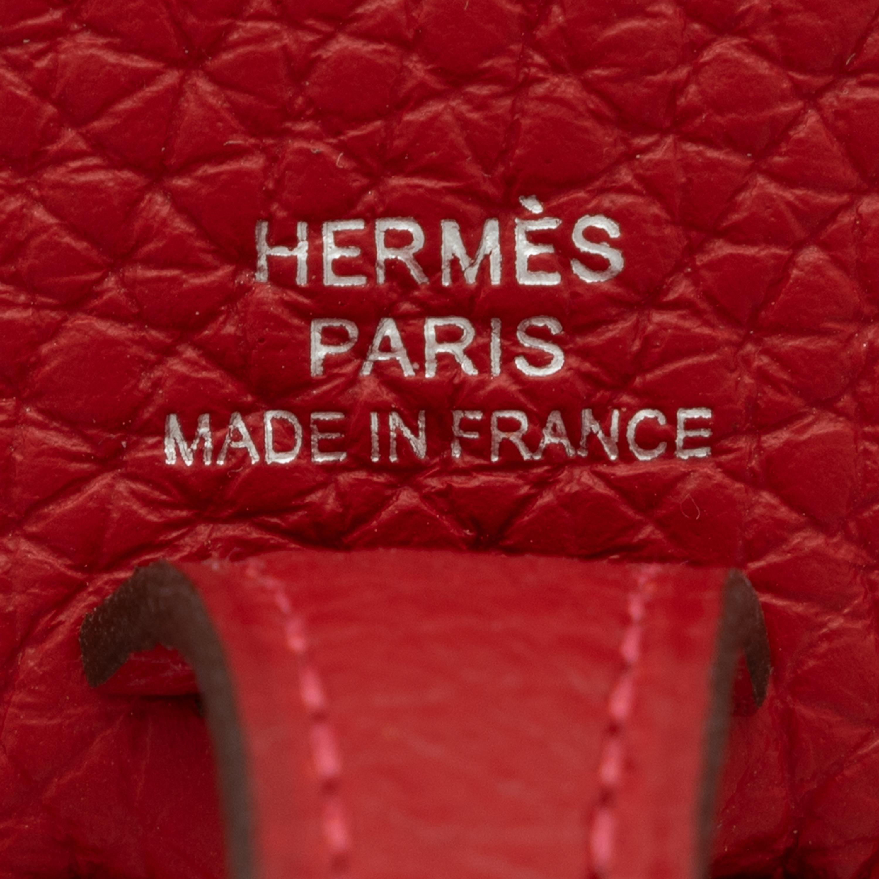 Hermès, Evelyne TPM 16 in Vermillion Clemence