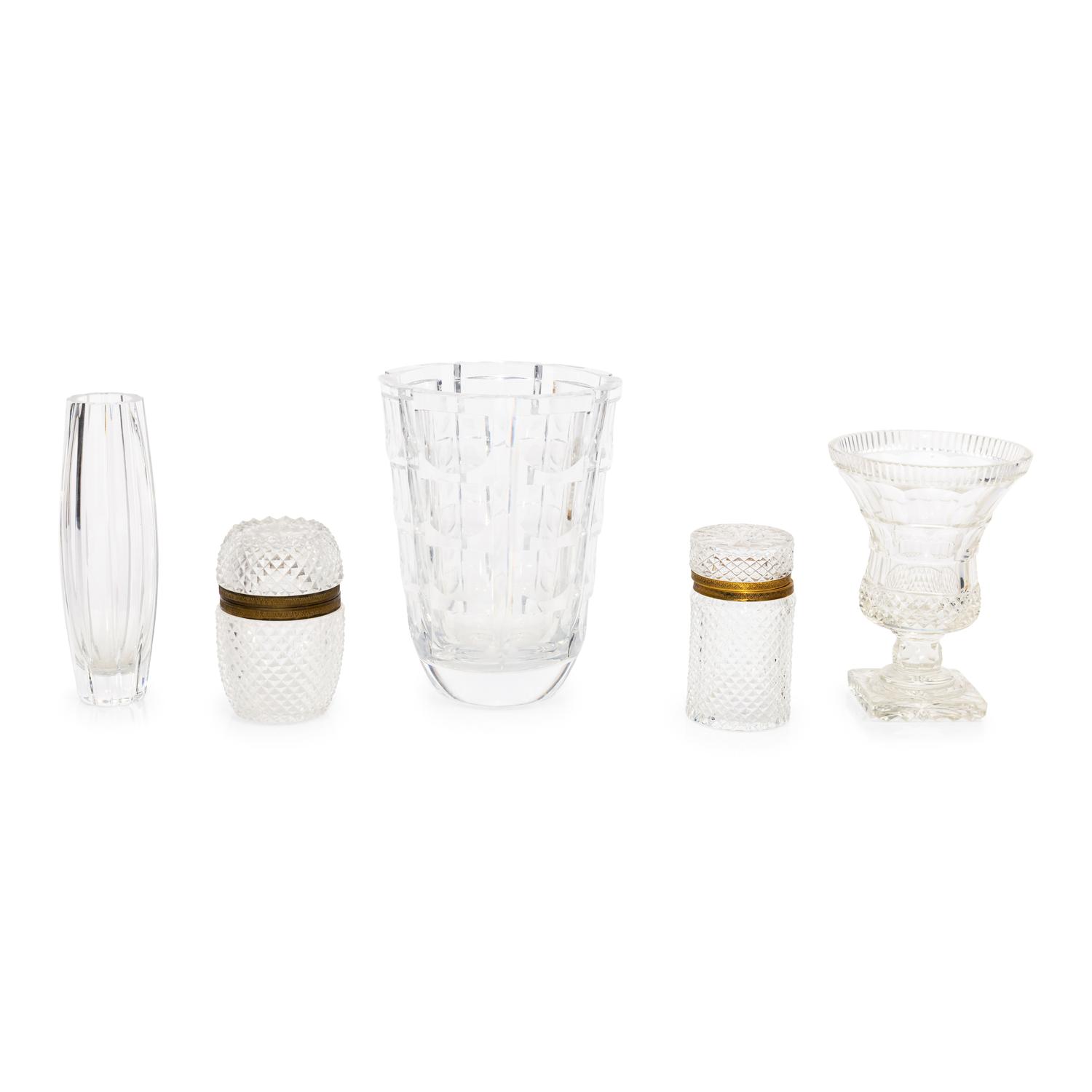 Ten Cut Glass Table Articles