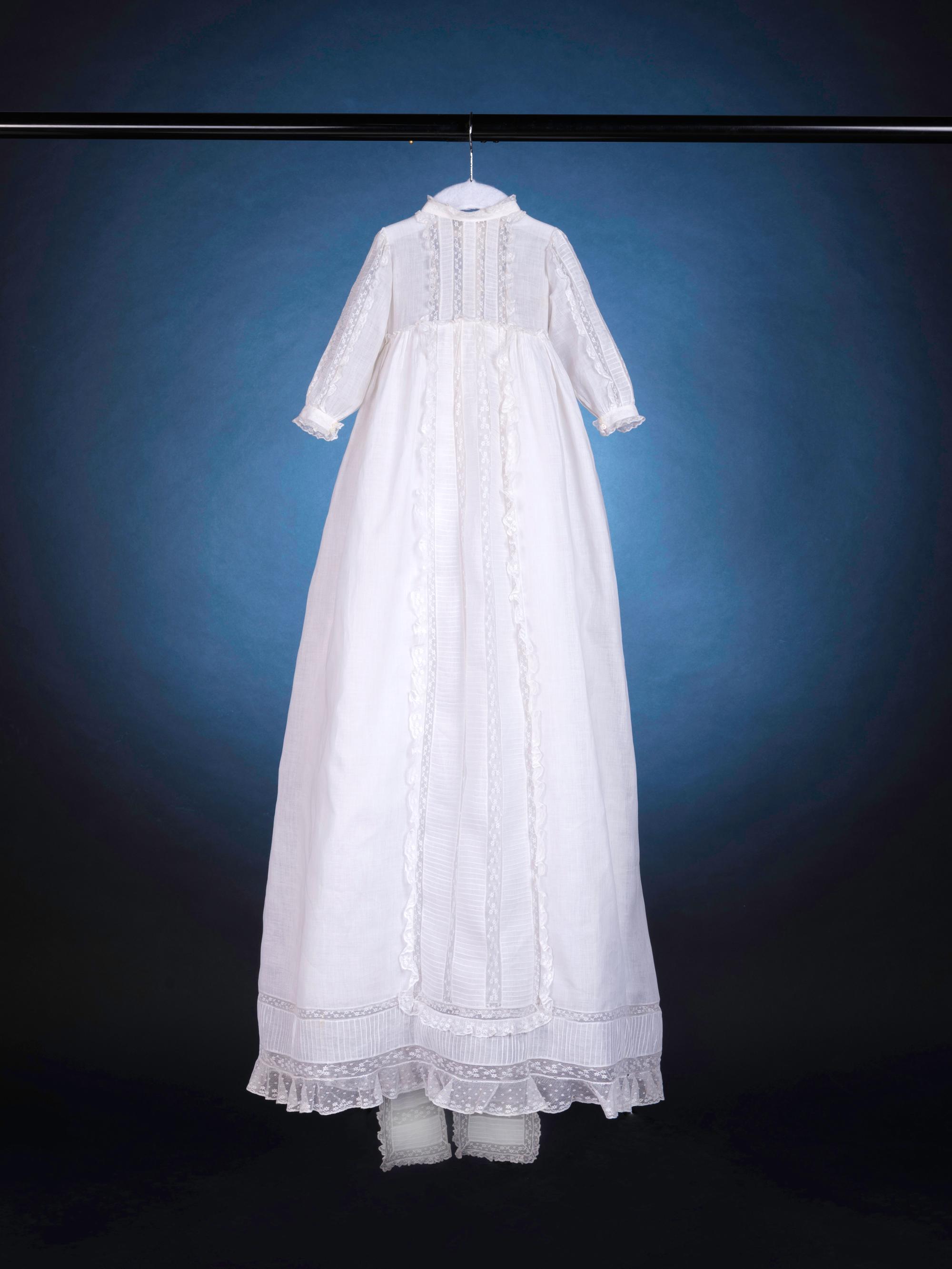 Givenchy Haute Couture Christening Gown, 1974