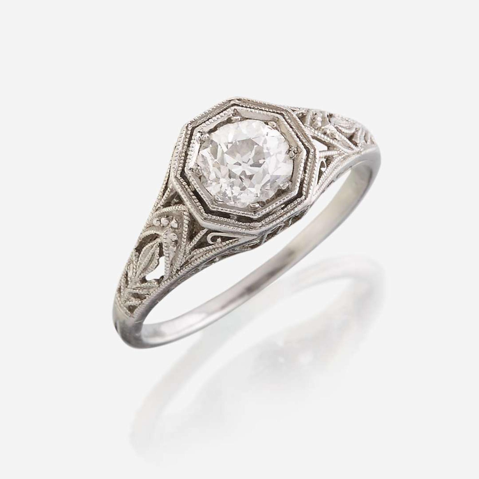 A diamond solitaire
