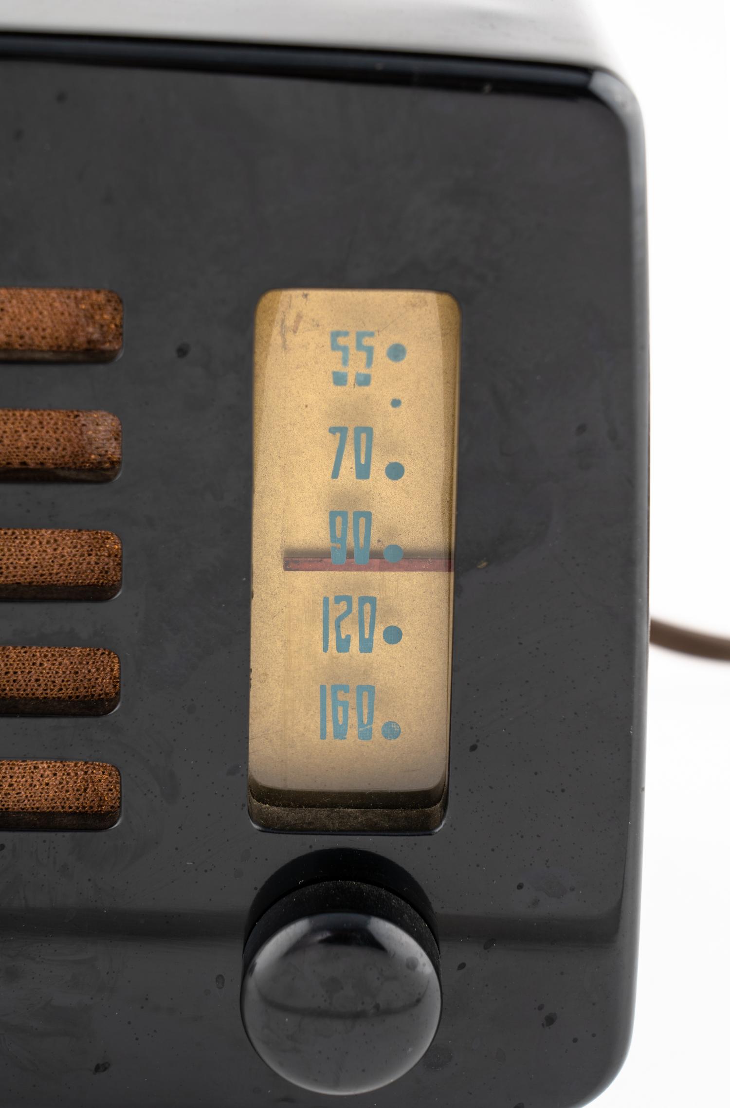 An Emerson 564 Slot Grille Radio