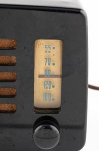 An Emerson 564 Slot Grille Radio