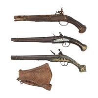 Lot of Three Ottoman Pistols