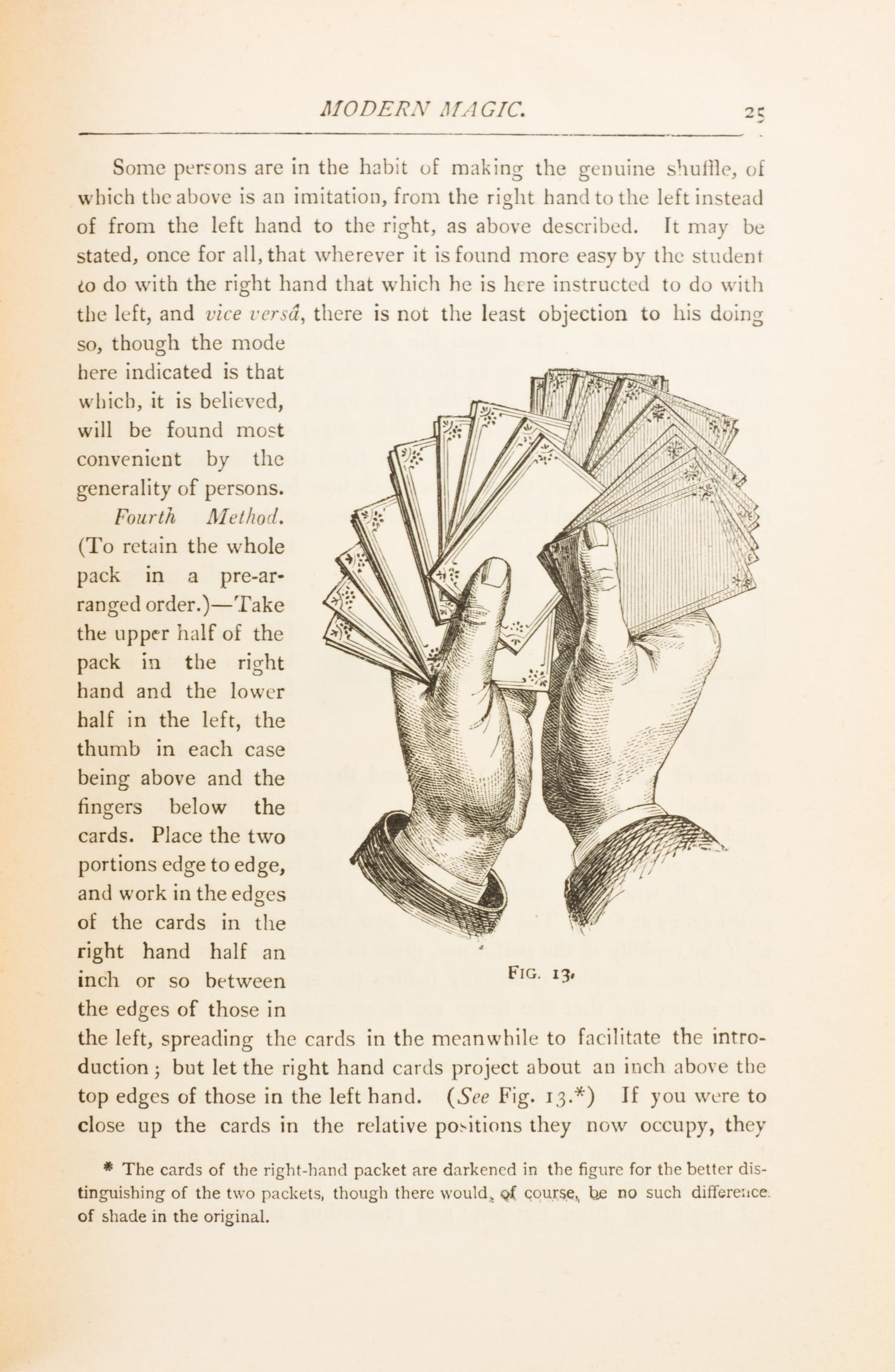 HOFFMANN, PROFESSOR [A.J. LEWIS] Modern Magic. London and New York, c. 1892. Early American ed.