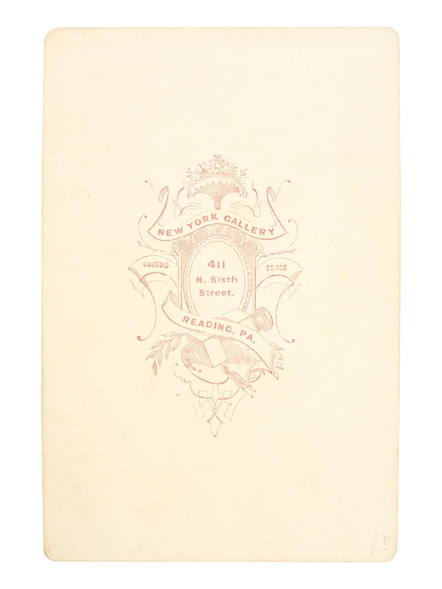 [HARRISON, Benjamin]. Albumen group portraits of Benjamin Harrison supporters posed with log cabins.