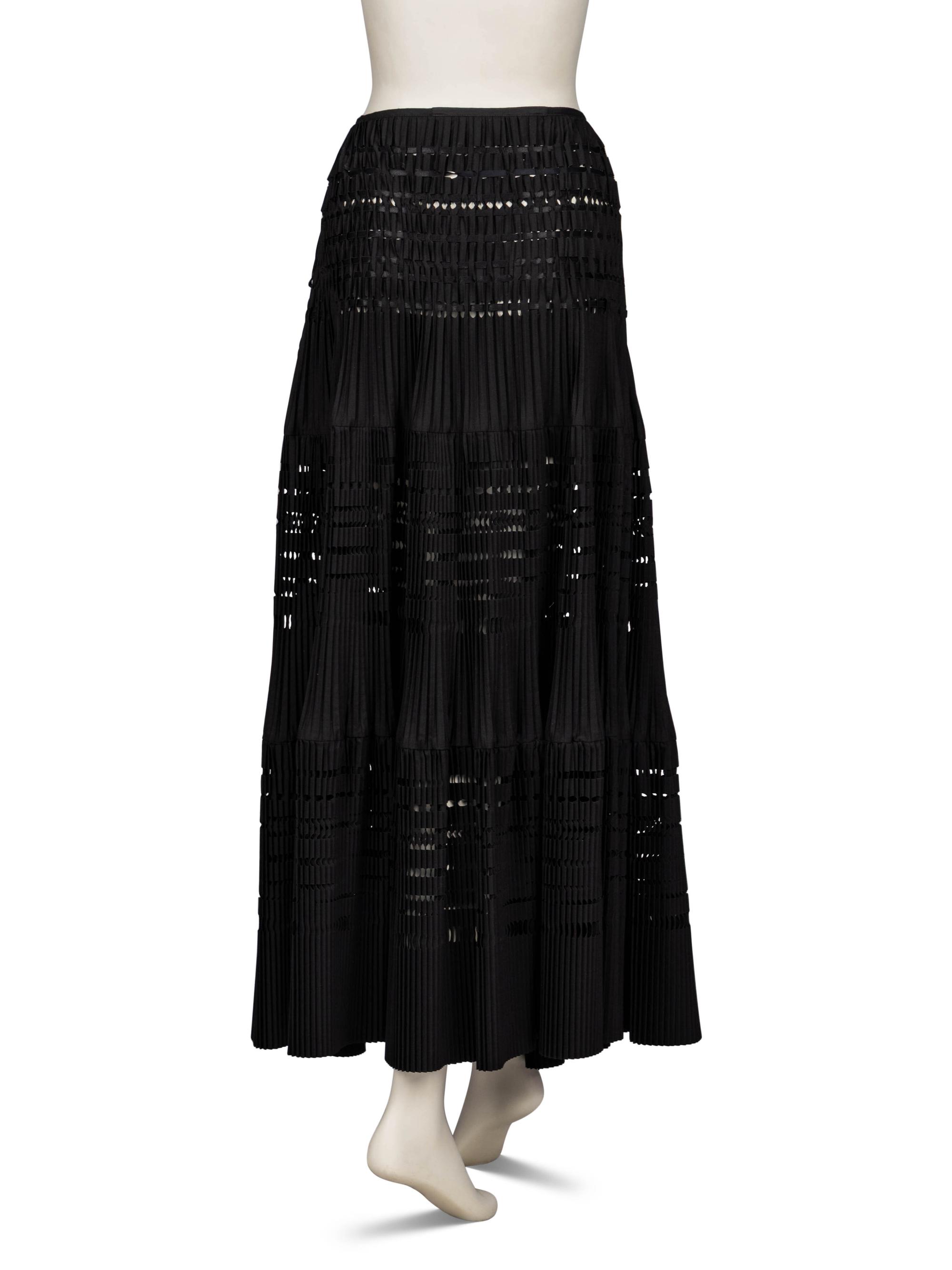 Three Designer Maxi Skirts; Chanel, Alaïa, Saint Laurent