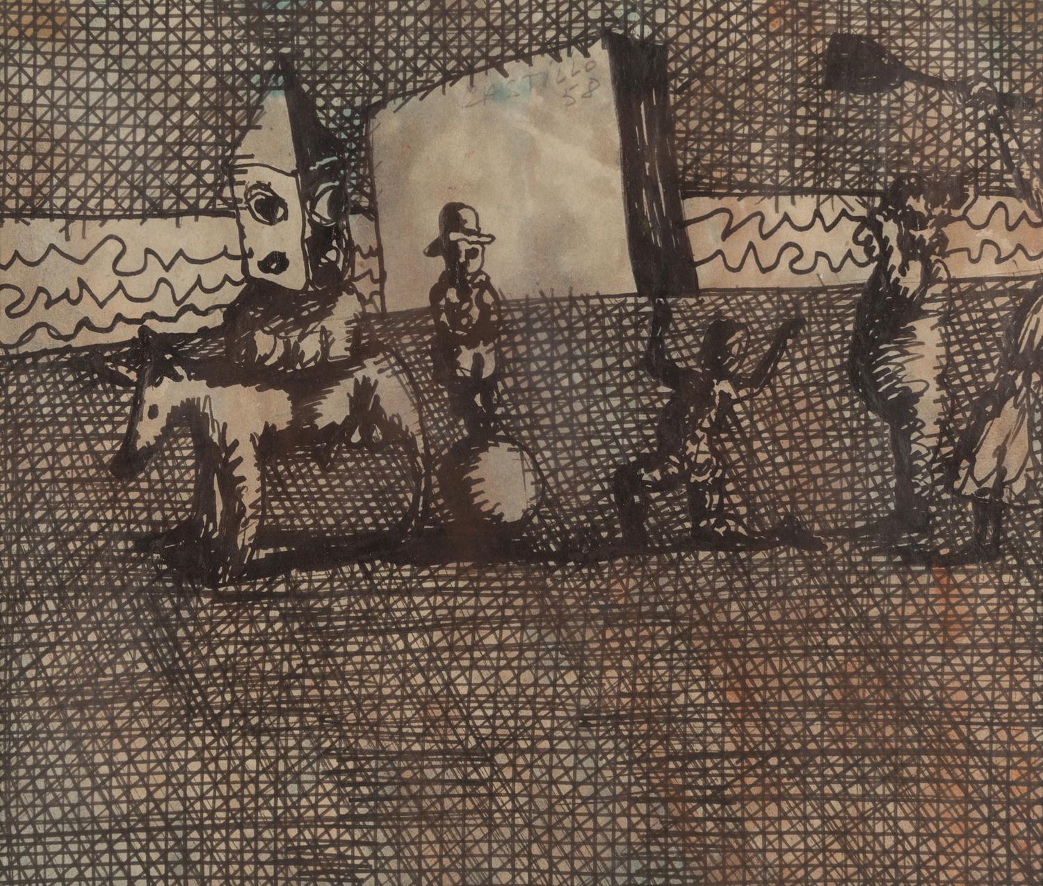 Group of Circus Characters