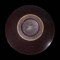 A Japanese Silver Inlaid Mixed Metal "Waves" Vase, Taisho/Showa Period
