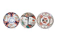 Three Japanese Porcelain Chargers
