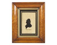 A Group of Three Silhouettes, American and English, 19th Century