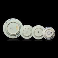 Four Assorted Chinese Blue and White Dishes, Kangxi to Mid-18th Century 清中期 青花賞盤四件