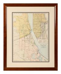 A Group of 13 maps of Chicago and Illinois, comprising: