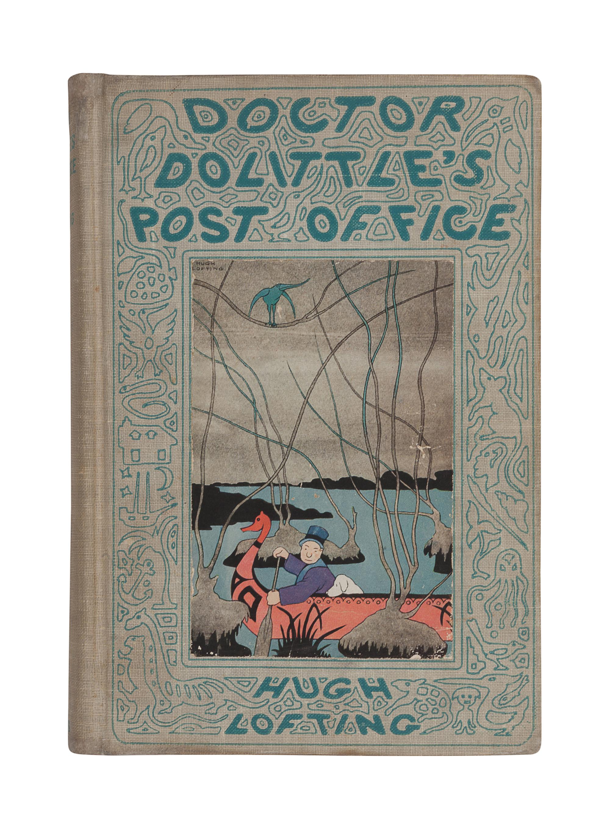 LOFTING, Hugh (1886-1947). Doctor Dolittle's Post Office. New York: F. A. Stokes Co., 1923.