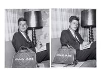 [PRESIDENTS] Photographs and ephemera related to Presidents Kennedy, FDR, Truman, and Reagan.